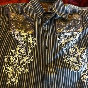 3 Med Roar button dwn shirts size XL Button-Down Shirt